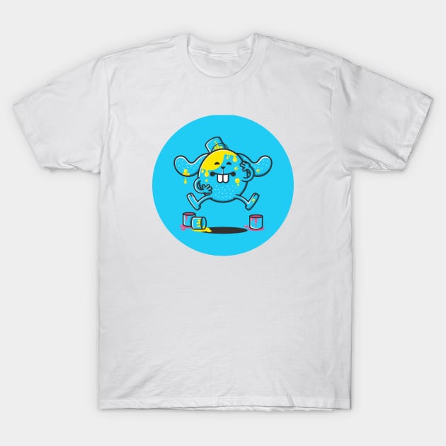 BLUE RABBIT T-Shirt by YellowDice